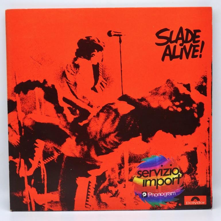 Slade Alive! / Slade  --  LP 33 giri - Made in UK 1972 - POLYDOR RECORDS - 2383 101 - LP APERTO