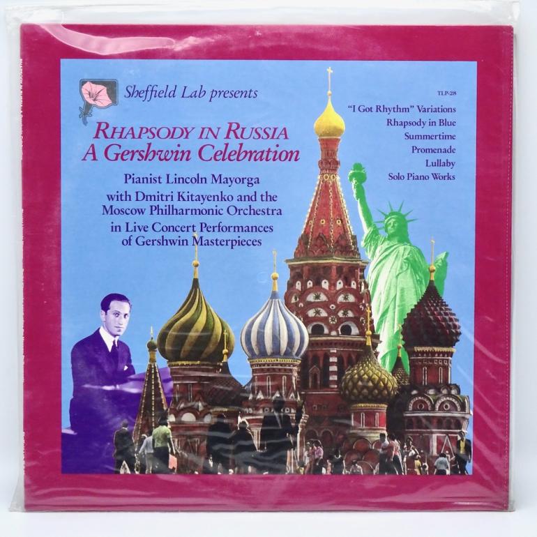 Rhapsody in Russia : A Gershwin Celebration / L. Mayorga / Moscow Philharmonic Orchestra Cond. Kitayenko  -- LP 33 giri  -  Made in USA 1988 - SHEFFIELD LAB RECORDS - TLP-28 - LP SIGILLATO