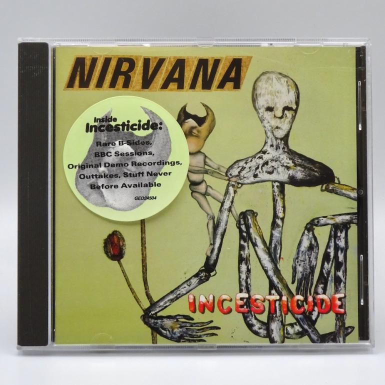 INCESTICIDE  - NIRVANA  /  CD  Made in EU 1992 - SUB POP/GEFFEN RECORDS  - 424 504-2  -  CD APERTO