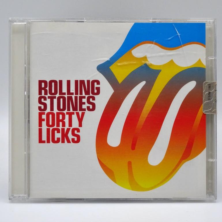 FORTY LICKS - ROLLING STONES / 2 CD  Made in EU 2002 - VIRGIN RECORDS  - 724381337820 -  OPEN CD