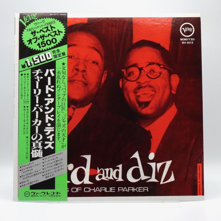 Bird And Diz / The Genius Of Charlie Parker --  LP 33 giri - OBI - Made in JAPAN 1980 - VERVE  RECORDS - MV 4013 - LP APERTO