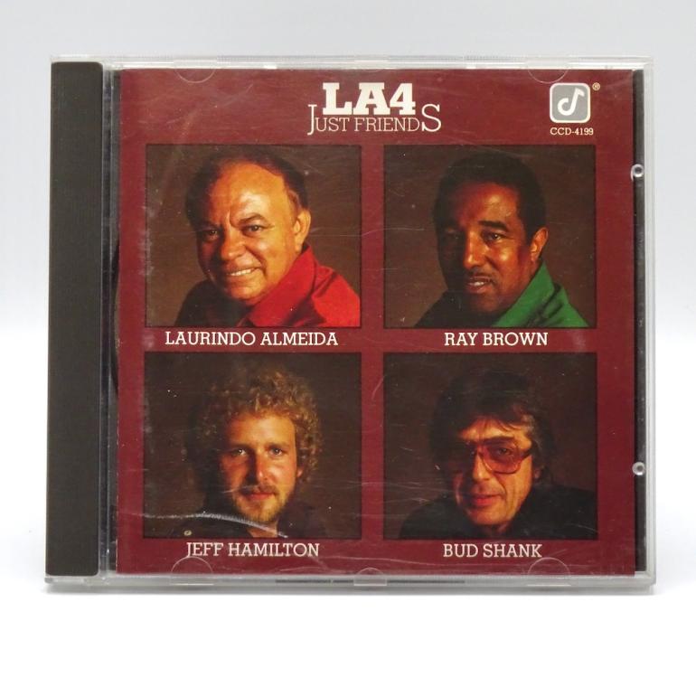 JUST FRIENDS / LA4  --  CD - Made in GERMANY 1991 - CONCORD JAZZ - CCD 4199 - CD APERTO