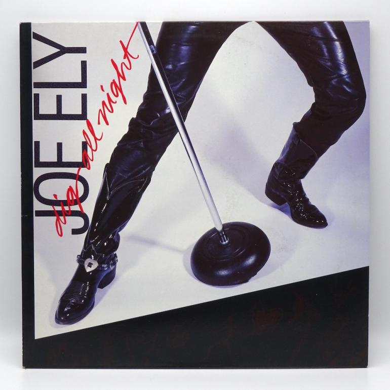 Dig All Night / Joe Ely  --   LP 33 giri - Made in UK 1988 - DEMON RECORDS - LP APERTO