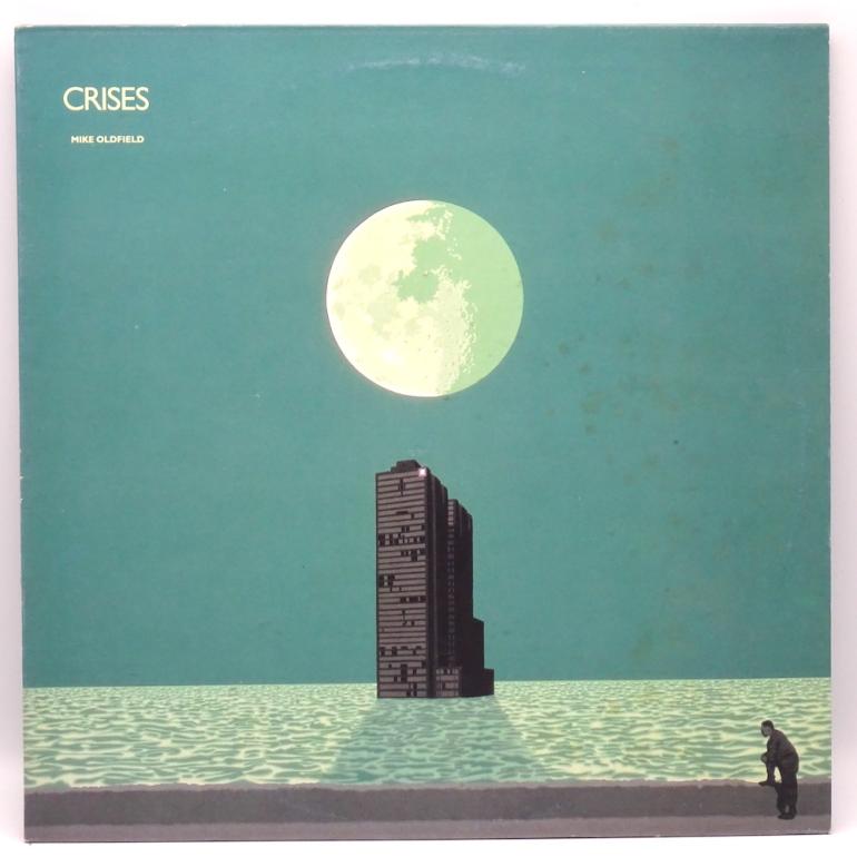 Crises / Mike Oldfield --  LP 33 rpm - Made in ITALY 1983 - VIRGIN RECORDS - V2262  - OPEN LP