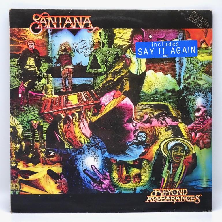 Beyond Appearances / Santana   --   LP 33 rpm - Made in HOLLAND 1985 - CBS RECORDS – CBS 86307 -  OPEN LP - PROMO COPY