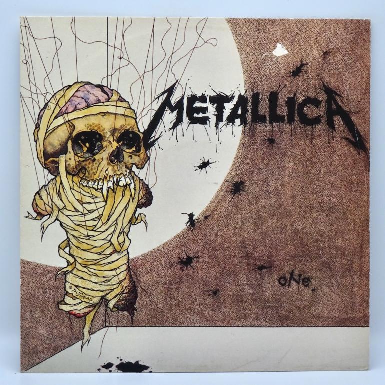 One / Metallica  --  LP 45 giri 12 " - Made in EUROPE 1989  - VERTIGO RECORDS - 42287 40671 - LP APERTO