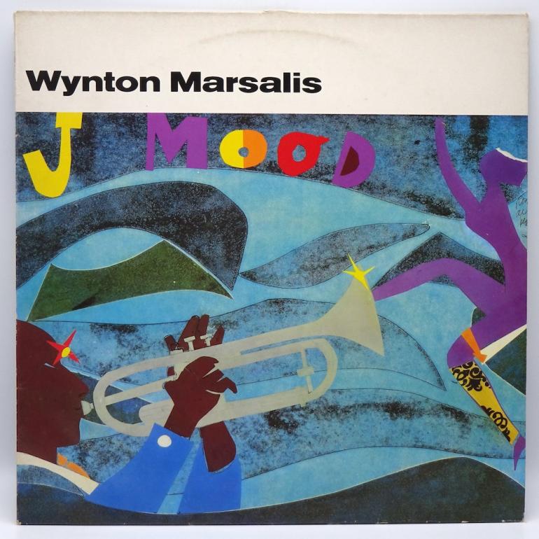 J Mood / Wynton Marsalis --  LP 33 giri - Made in HOLLAND 1986 - CBS RECORDS  - Lato 2 piccola riga -  LP APERTO