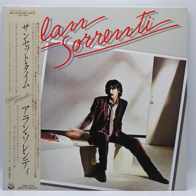 Alan Sorrenti / Alan Sorrenti  --  LP 33 giri - OBI - Made in JAPAN 1981 - CBO Records – RPL-8075 - LP APERTO