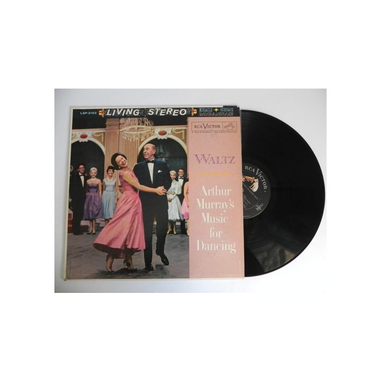 Arthur Murray's Music for Dancing - Waltz  --  LP 33 giri Made in USA - RCA LSP-2155 - LP aperto