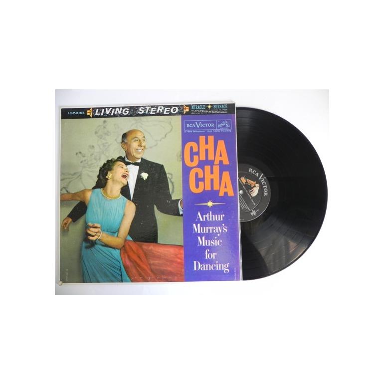 Arthur Murray's Music for Dancing - CHA CHA  --  LP 33 giri Made in USA - RCA LSP-2155 - LP aperto