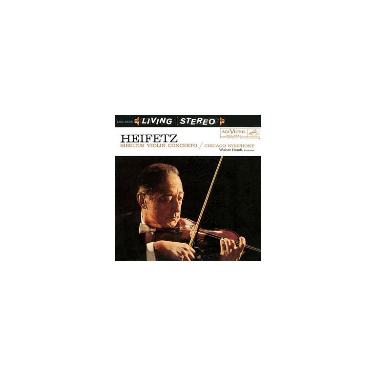 Sibelius - Violin Concerto in D Minor - Heifetz - W. Hendl & Chicago Symphony --  LP 33 giri su vinile 180 grammi - Analogue Productions - SIGILLATO