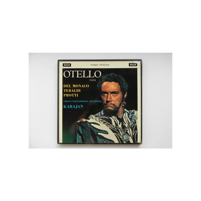 Verdi - Otello / Del Monaco - Tebaldi - Protti  / Karajan & Vienna Philharmonic O.  --  Boxset 3 LP Made in England Wide Band