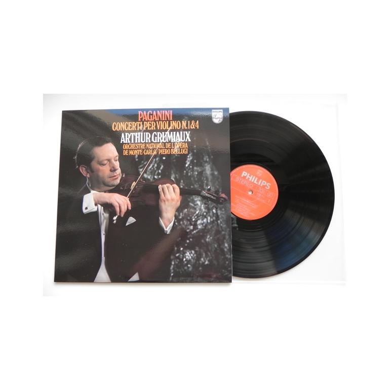 Paganini - Concerti per Violino N. 1&4 - Arthur Grumiaux  -- LP 33 rpm -  180 gram Vinyl - Limited and Numbered Edition - Made in EU