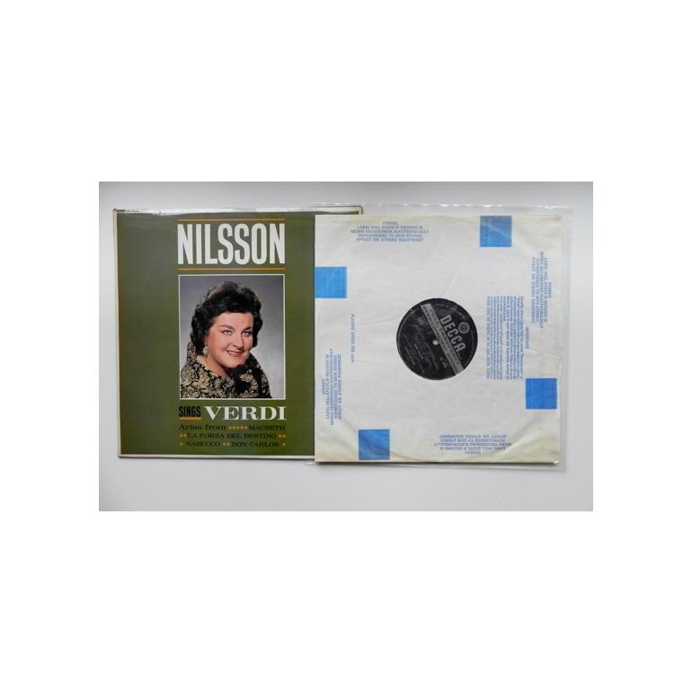 Nilsson sings Verdi / Orchestra and Chorus of the Royal Opera House, Covent Garden / Quadri -- LP 33 rpm - Made in England - WB