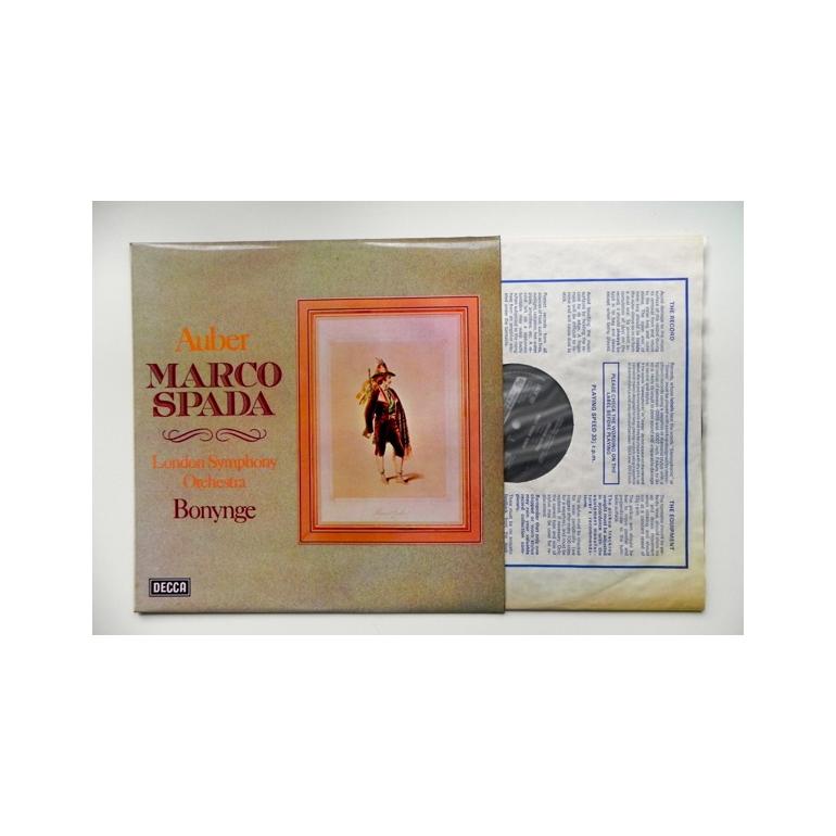 Marco Spada - Auber / London Symphony Orchestra / Richard Bonynge --  LP 33 rpm - Made in England