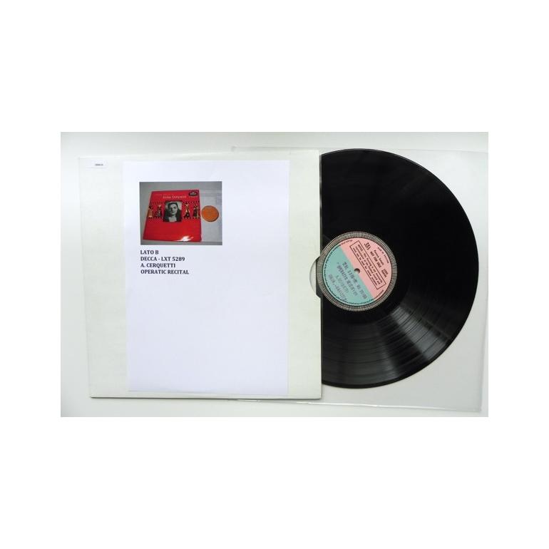 Operatic Recital - Anita Cerquetti / Orchestra - Gavazzeri - Side B -- LP 33 rpm - Made in England - Rare TEST PRESSING