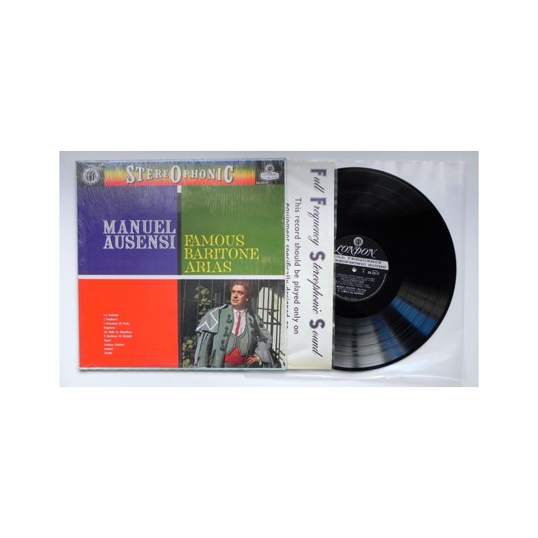 Operatic Recital - Manuel Ausensi / Symphony Orchestra - R. Lamote de Grignon -- LP 33 rpm / Made in England