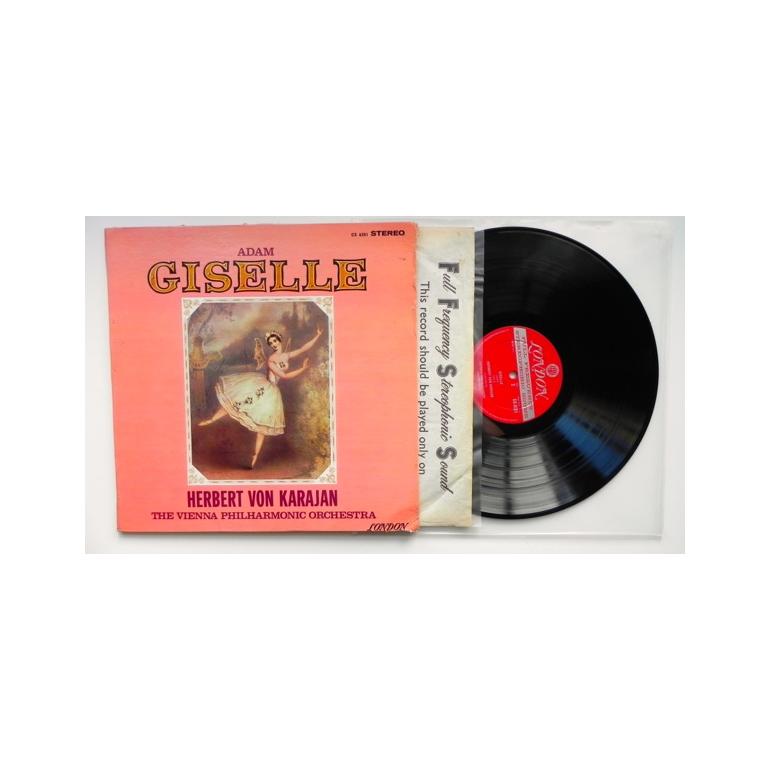 Adam - Giselle / The Vienna Philharmonic Orchestra / Herbert Von Karajan -- LP 33 rpm / Made in England