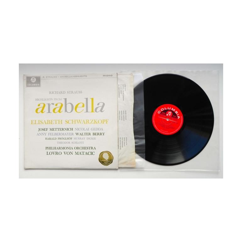 R. Strauss: Highlights from Arabella / Philharmonia Orchestra - Lovro Von Matacic -- LP 33 rpm - Made in England 