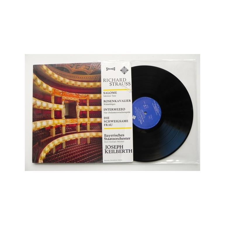R. Strauss: Salome, Rosenkavalier, Intermezzo, Die Schweigsame Frau /Bayerisches Staatsorchester -- LP 33 rpm - Made in Germany