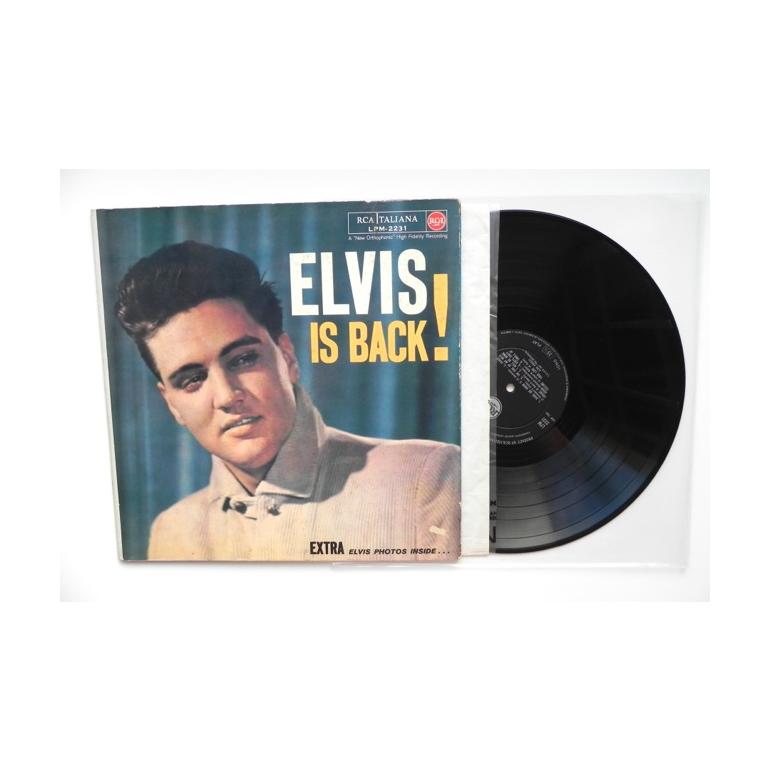 Elvis is Back! - Elvis Presley --  LP 33 rpm - Made in Italy first pressing 1960