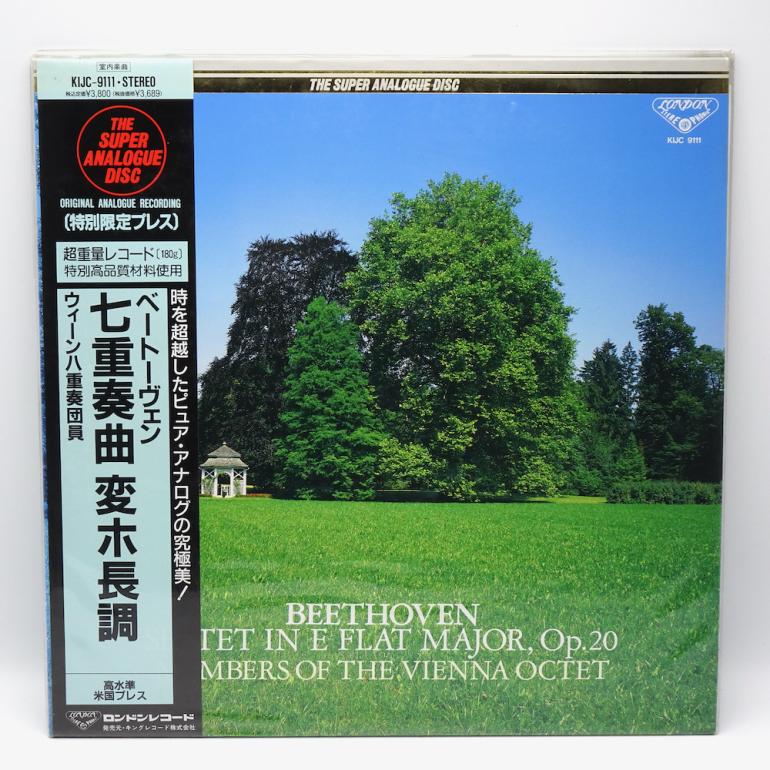 Beethoven: Septet in E Flat Major, Op. 20 / Members of the Vienna Octet -- LP 33 rpm 180 gr. - Made in Japan 1992 - OBI - SUPER ANALOGUE DISC - KIJC 9111 - SEALED LP