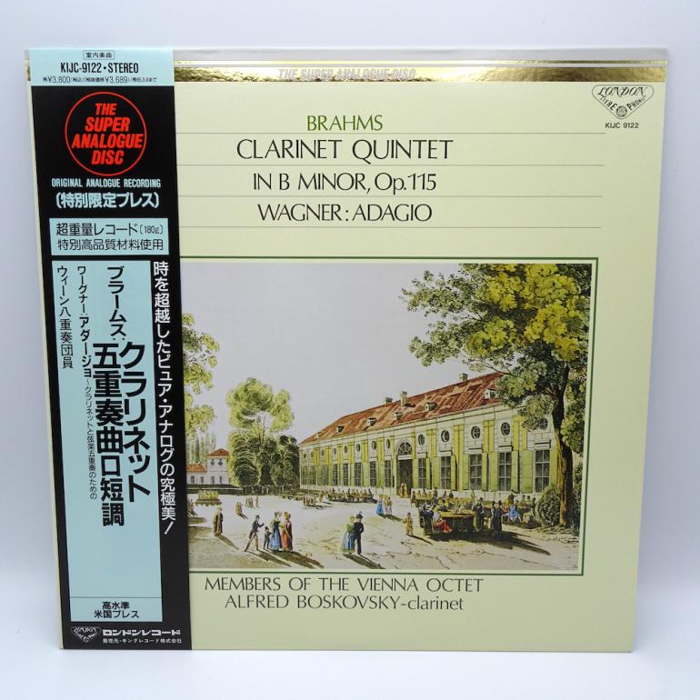 Brahms: Clarinet Quintet  - Wagner: Adagio / Members of the Vienna Octet / Boskovsky - clarinet