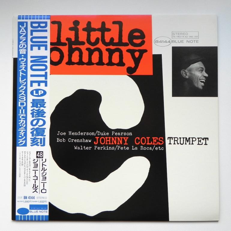 Little Johnny C / Johnny Coles  --  LP 33 rpm -  Made in Japan 1981- OBI - BLUE NOTE RECORDS - BN 4144 (84144) - OPEN LP