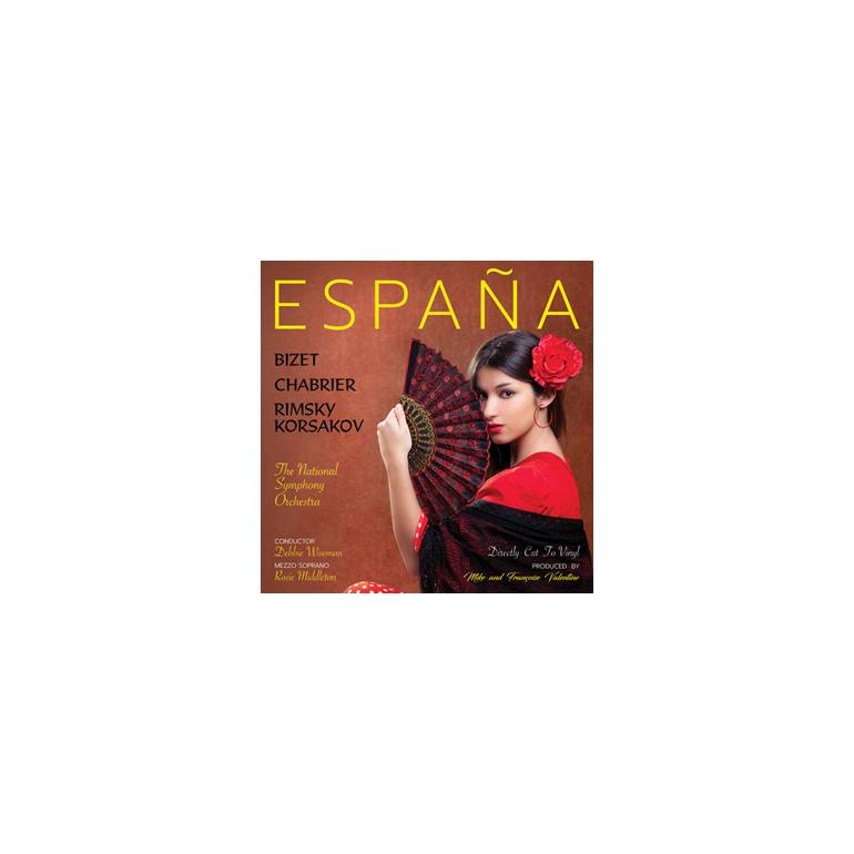 Espana: A Tribute To Spain  - The National Symphony Orchestra - Debbie Wiseman, conductor  --  LP 33 rpm 180g Direct to Disc - Chasing the Dragon - SEALED