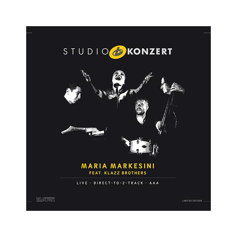 Maria Markesini feat. Klazz Brothers -  STUDIO KONZERT - LP 33 rpm 180g LIMITED EDITION 