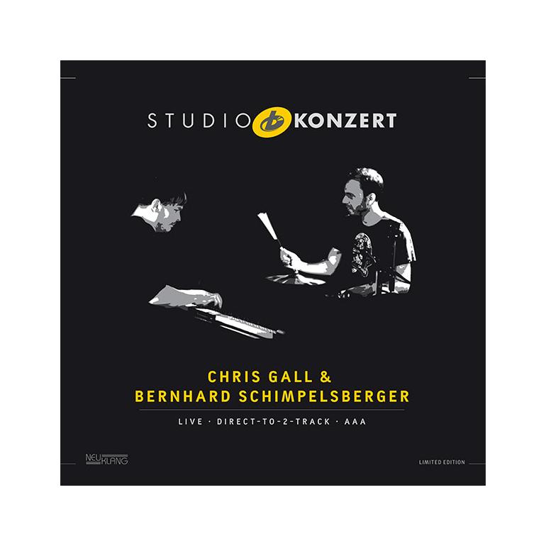 Chris Gall - piano Bernhard Schimpelsberger - drums, percussion - Studio Konzert  --  LP 33 rpm 180 gr. Limited numbered Ed.