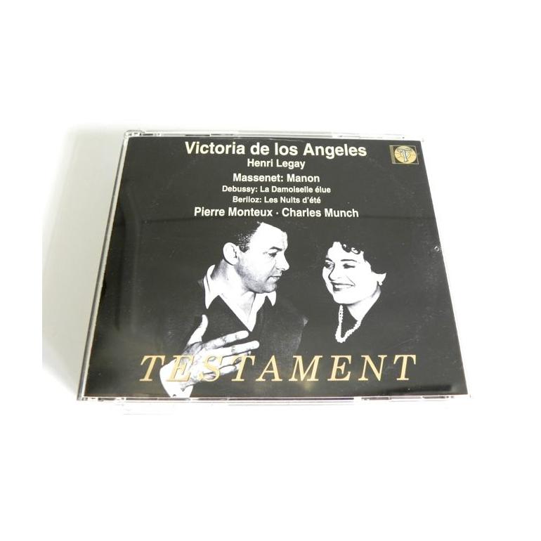 Victoria de Los Angeles Sings Massenet Berlioz Debussy  -- Box 3 CD