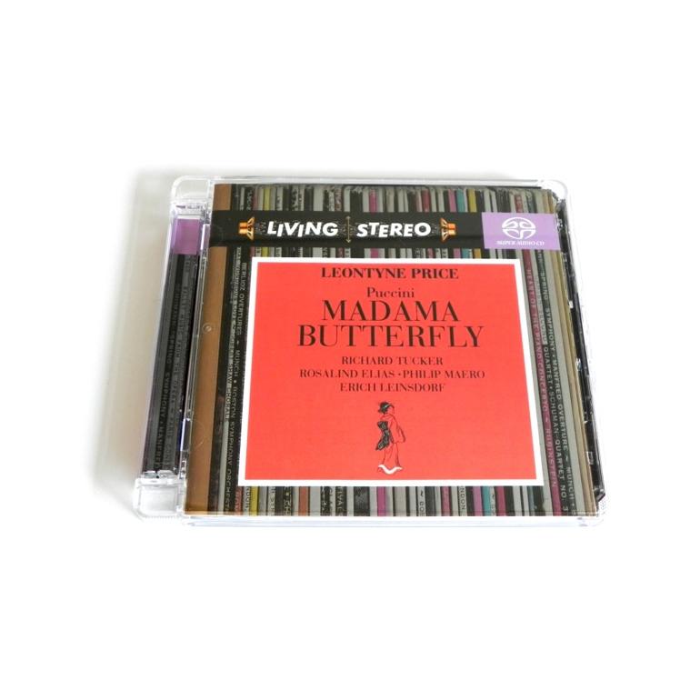 Puccini - Madama Butterfly - Leinsdorf & RCA Italiana Opera Orchestra and Chorus - Leontyne Price - Tucker  --  Double Hybrid SACD