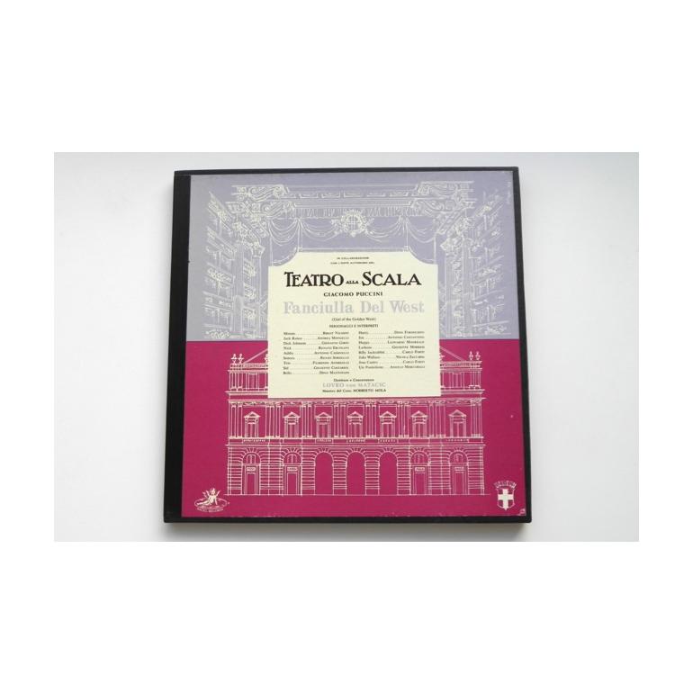 La Fanciulla del West - Puccini / Orchestra Teatro alla Scala - Von Matacic --  Boxset 3 LP 33 rpm - Made in UK/USA
