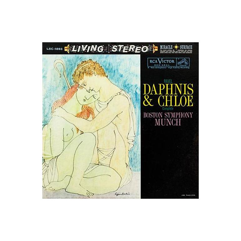 Ravel - Daphnis and Chloe - Munch & Boston Symphony  --  LP 33 rpm 180 gr. Made in USA - Analogue Productions - SEALED