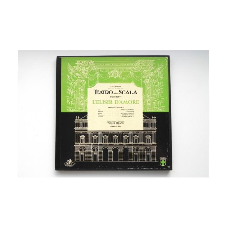 L'Elisir D'Amore - Donizetti / Orchestra Teatro alla Scala - T. Serafin  --  Boxset 2 LP 33 rpm - Made in USA  