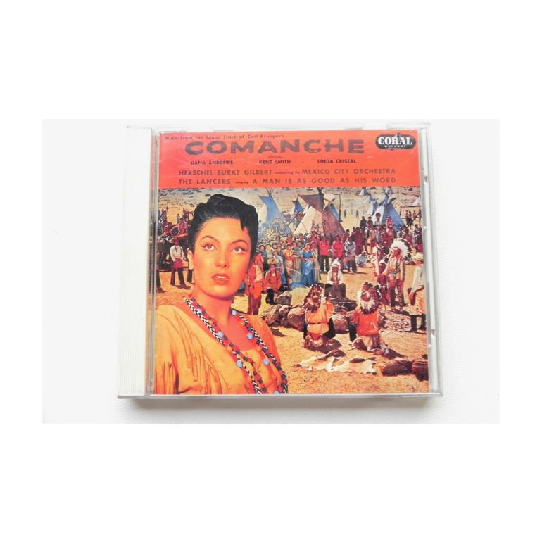 Music from the Soundtrack of "Comanche" / Mexico City Orchestra - dir. Herschel Burke Gilbert --  CD Made in Japan 