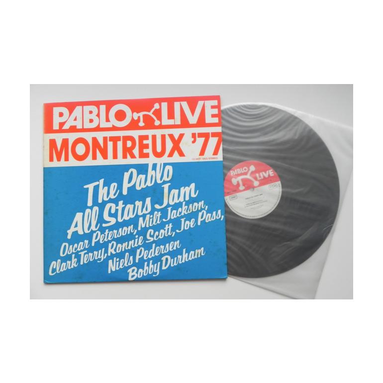 Montreux '77 -  The Pablo All Stars Jam  --  LP 33 rpm - Made in Japan 