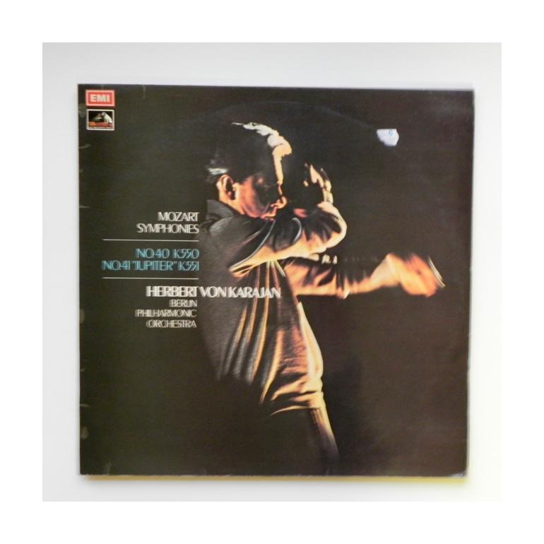 Mozart Symphonies / Berlin Philharmonic Orchestra conducted by Herbert von Karajan --  LP 33 rpm - Made in UK 