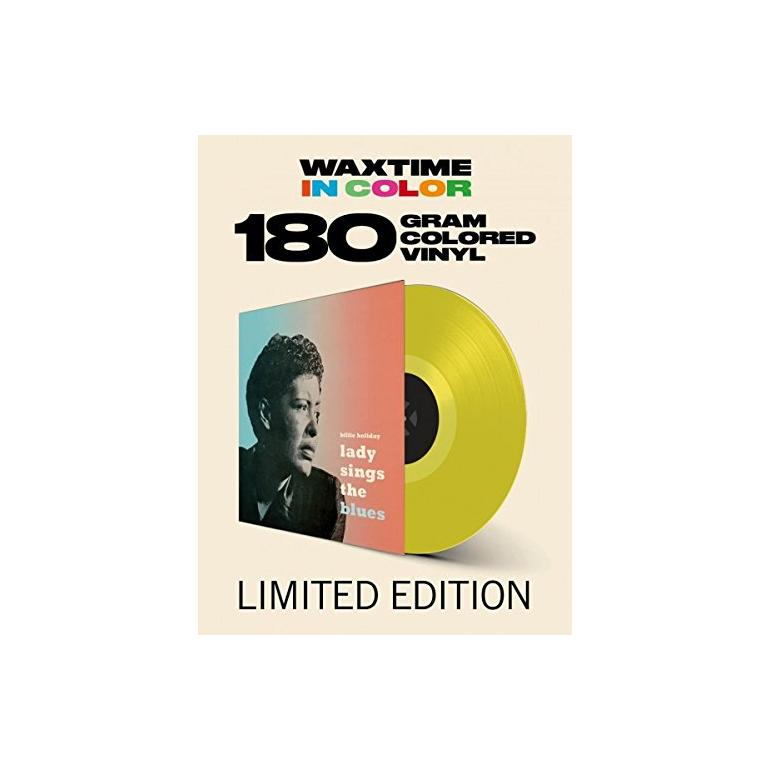 Lady sings the blues - Billie Holiday  --  LP 33 giri 180 gr.  VINILE COLORATO GIALLO - Edizione limitata da collezione 