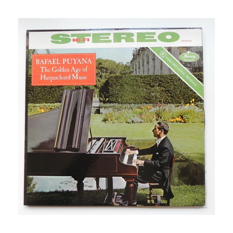 The Golden Age of Harpsichord Music / Rafael Puyana  --  LP 33 giri  - Made in USA 
