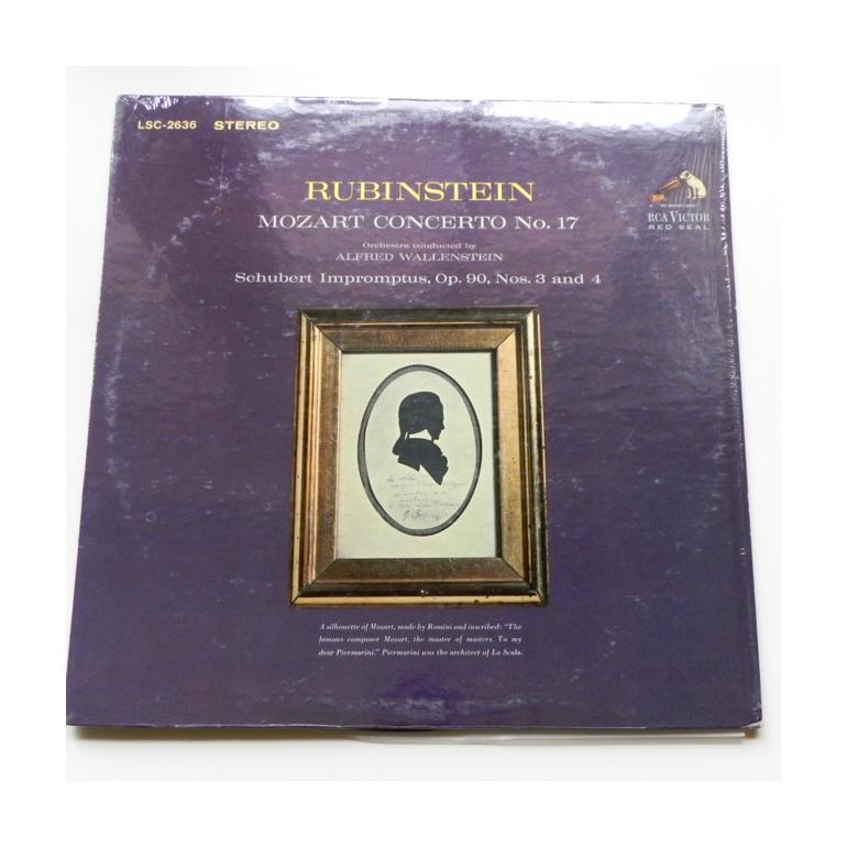 Mozart CONCERTO NO. 17 / Artur Rubinstein / Orchestra conducted by A. Wallenstein-  LP 33 giri - Made in USA 