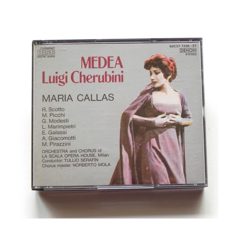 Cherubini MEDEA / Maria Callas / Orchestra and Chorus of La Scala Opera House, Milan conducted by T. Serafin  --  Doppio CD Made in Japan 