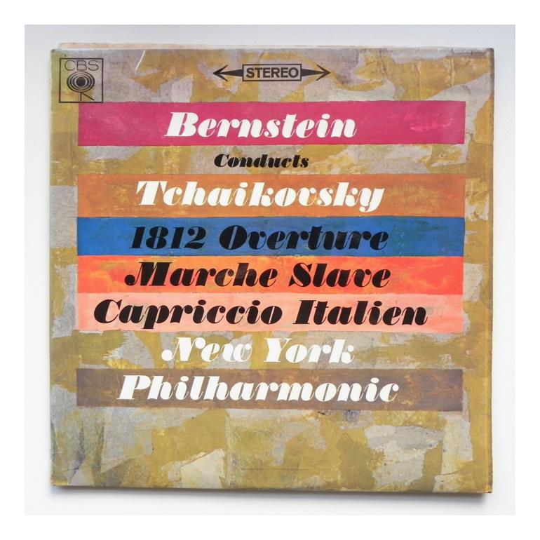 Tchaikovsky 1812 OVERTURE - MARCHE SLAVE - CAPRICCIO ITALIANO / New York Philharmonic conducted by Leonard Bernstein   --   LP 33 giri - Made in UK