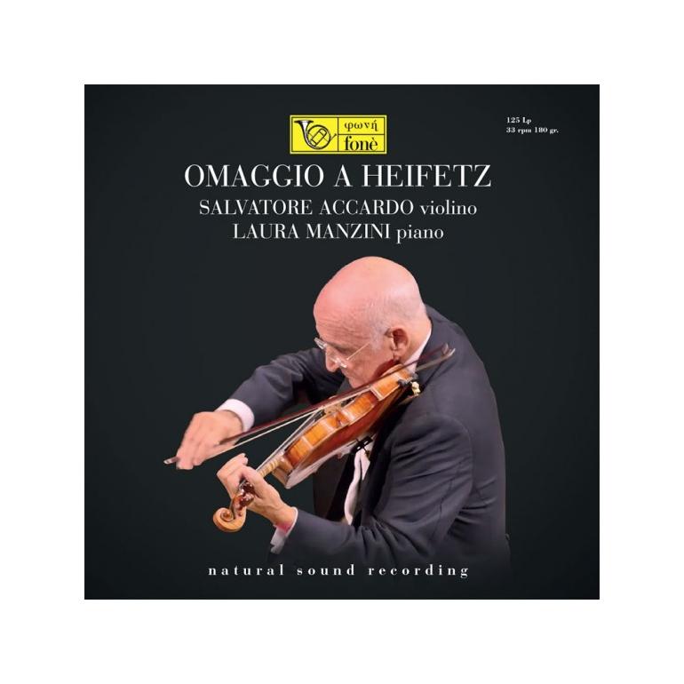 OMAGGIO A HEIFETZ - Salvatore Accardo & Laura Manzini  --  LP 33 rpm 180 gr.