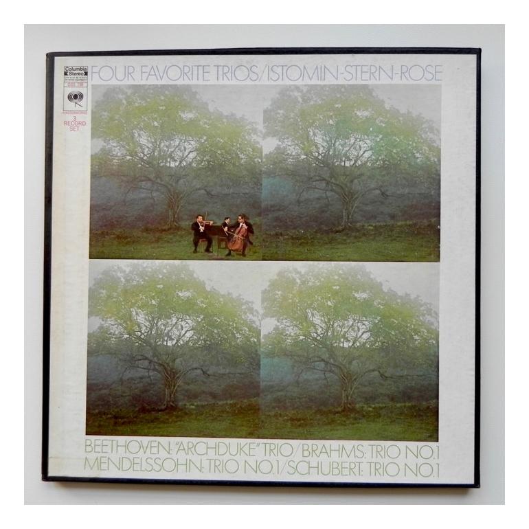Four Favorites Trios / Istomin - Stern - Rose Trio  --  Boxset 3 LP 33 rpm - Made in USA