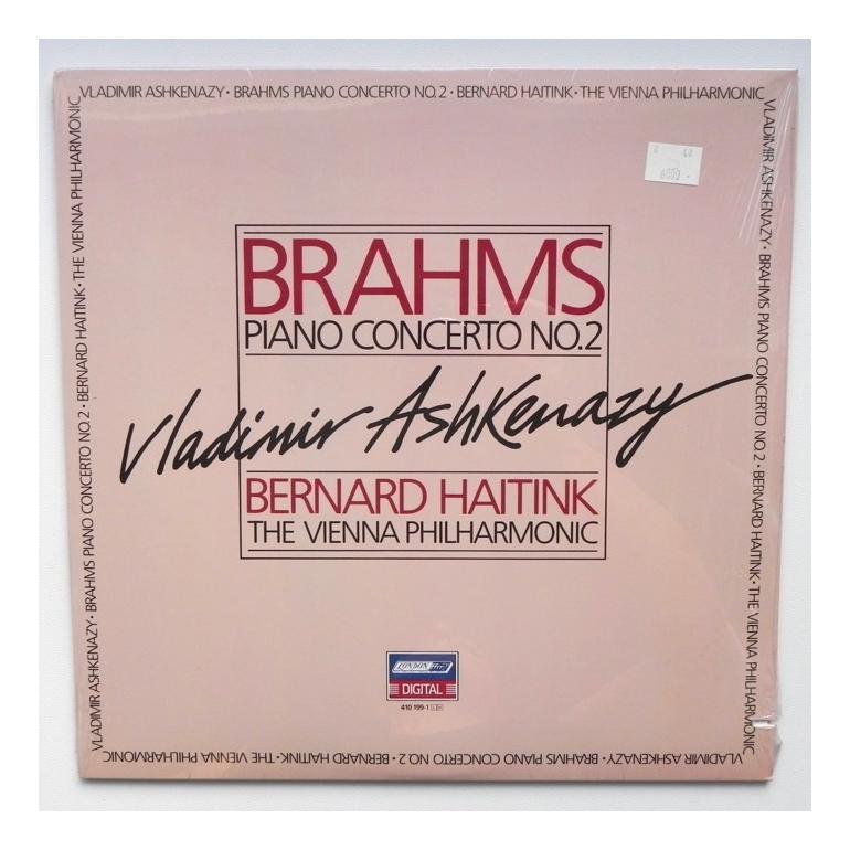 Brahms PIANO CONCERTO NO.2 / Vladimir Ashkenazy - The Vienna Philharmonic dir. Bernard Haitink  --  LP 33 rpm  - Made in USA/UK - LONDON 410 199-1 - SEALED  