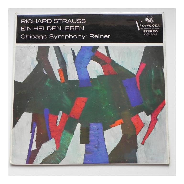 Richard Strauss EIN HELDENLEBEN / Chicago Symphony dir. Reiner  --   LP 33 rpm  - Made in USA - VICS 1042