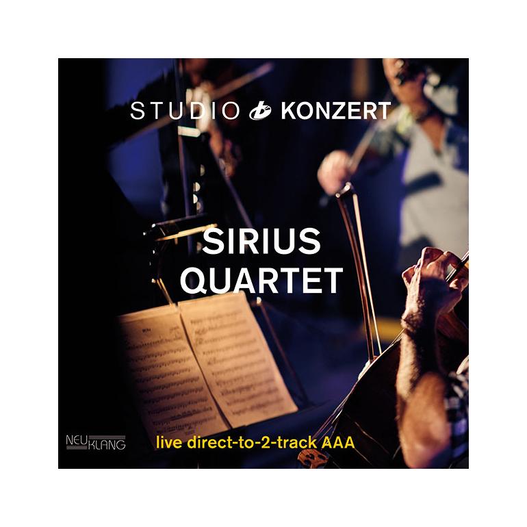 Sirius Quartet - STUDIO KONZERT  --  LP 33 rpm 180 gr. Made in EU - Limited and numbered edition - Studio Bauer/Neuklang - SEALED