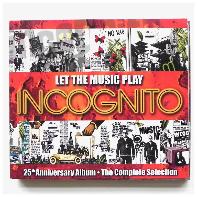 Let the music play / Incognito  --  Double CD - Made in EU by UNIVERSAL - 982 8791 - OPEN CD